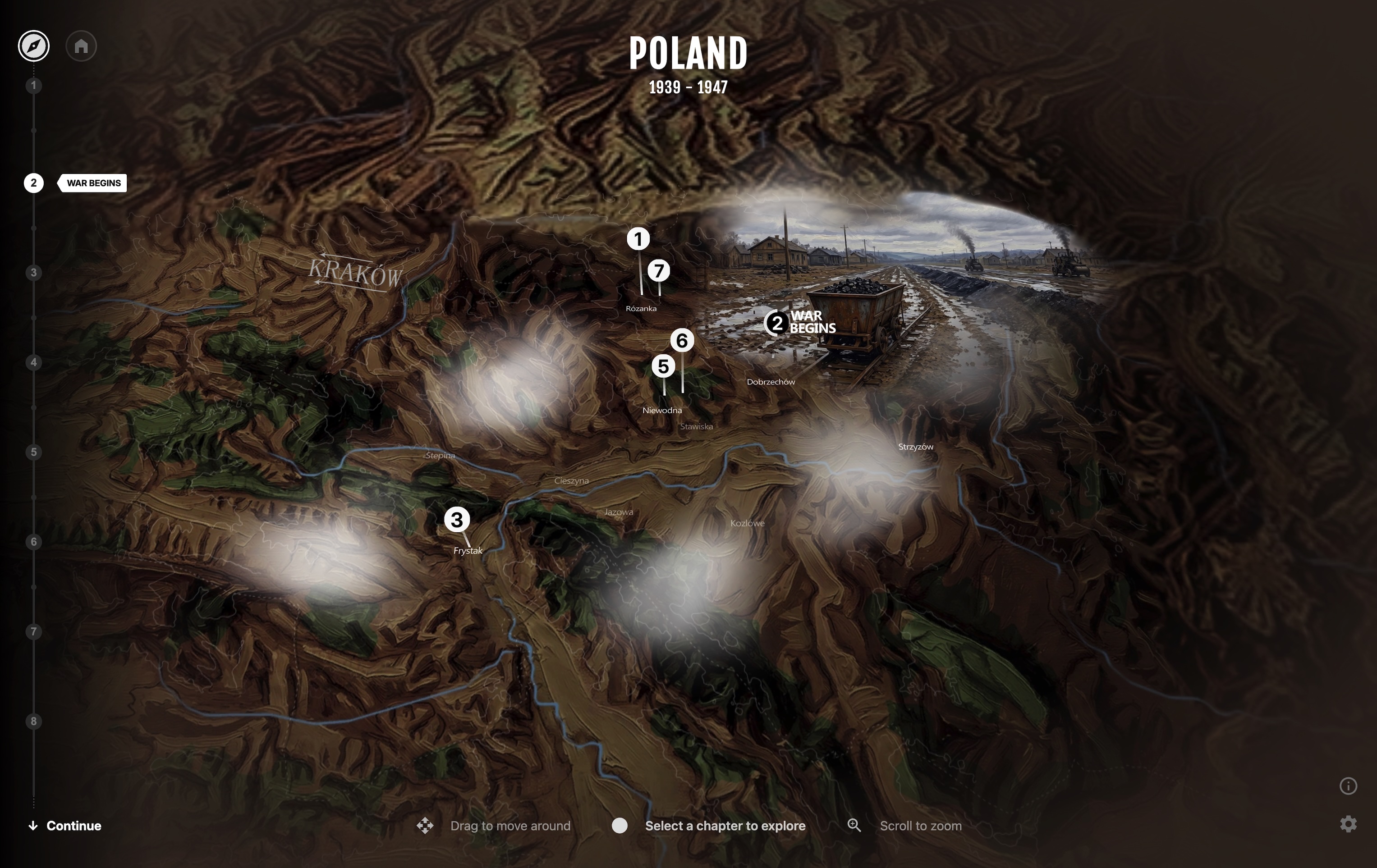 Poland Map 1939-1945